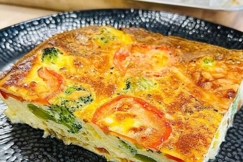 SW Broccoli & Tomato Quiche